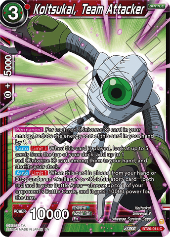 BT20-014 - Koitsukai, Team Attacker - Common