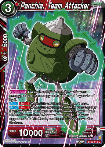 BT20-016 - Panchia, Team Attacker - Common