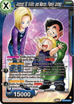 BT20-030 - Android 18, Krillin, and Marron, Family United - Rare FOIL