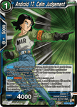 BT20-033 - Android 17, Calm Judgement - Common FOIL