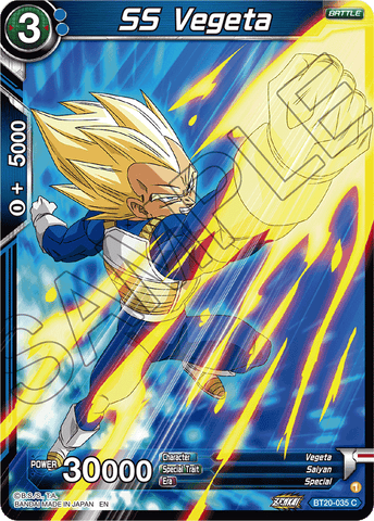 BT20-035 - SS Vegeta - Common FOIL