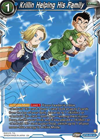 BT20-052 - Krillin Helping His Family - Uncommon