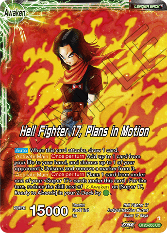 BT20-055 - Hell Fighter 17, Plans in Motion - Leader - Uncommon