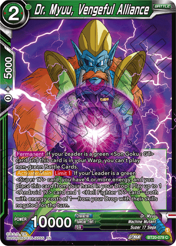 BT20-079 - Dr. Myuu, Vengeful Alliance - Common FOIL