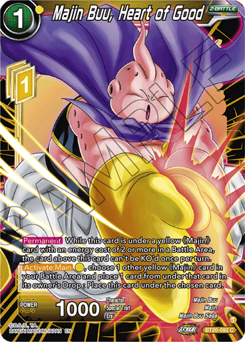 BT20-092 - Majin Buu, Heart of Good - Common FOIL