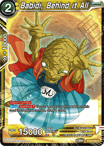 BT20-094 - Babidi, Behind it All - Common FOIL