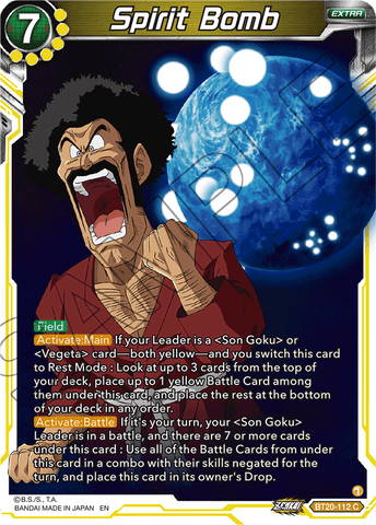 BT20-112 - Spirit Bomb - Common FOIL