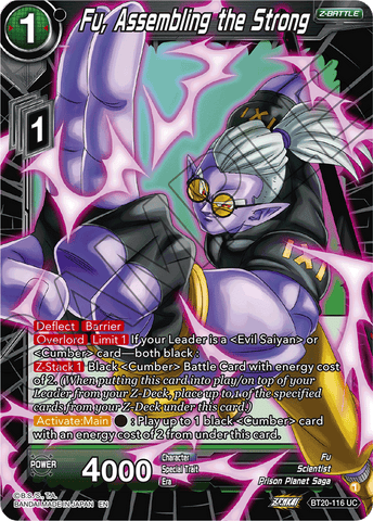 BT20-116 - Fu, Assembling the Strong - Uncommon