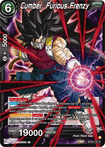 BT20-131 - Cumber, Furious Frenzy - Rare