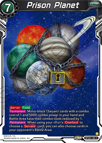 BT20-135 - Prison Planet - Common FOIL