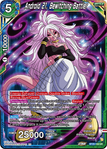 BT20-144 - Android 21, Bewitching Battler - Uncommon FOIL