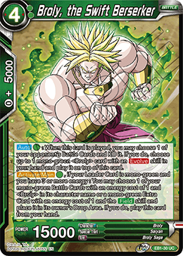 EB1-30 - Broly, the Swift Berserker - Uncommon