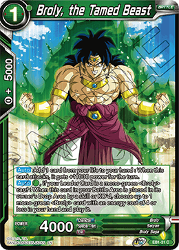 EB1-31 - Broly, the Tamed Beast - Common