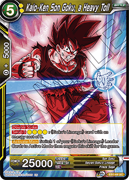 EB1-44 - Kaio-Ken Son Goku, a Heavy Toll - Uncommon