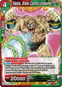 EB1-58 - Nappa, Break Cannon Unleashed - Rare FOIL