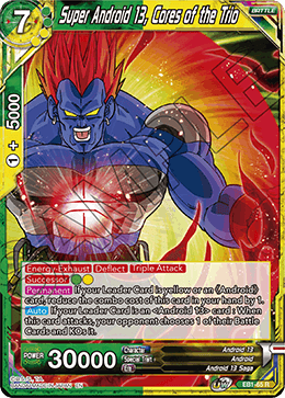 EB1-65 - Super Android 13, Cores of the Trio - Rare