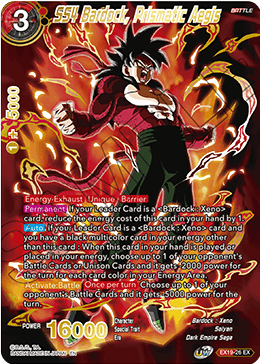 EX19-26 - SS4 Bardock, Prismatic Aegis - Expansion Rare