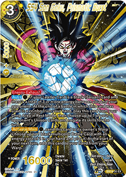 EX19-35 - SS4 Son Goku, Prismatic Burst - Expansion Rare