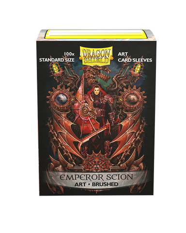 Dragon Shield - Standard Brushed ART Sleeves 100ct - Emperor Scion