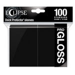 Ultra PRO - ECLIPSE GLOSS Standard Sleeves 100ct - Jet Black