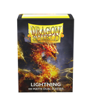 Dragon Shield - Standard MATTE DUAL Sleeves 100ct - Lightning