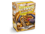 Dragon Shield - Standard Sleeves 100ct - Gold MATTE