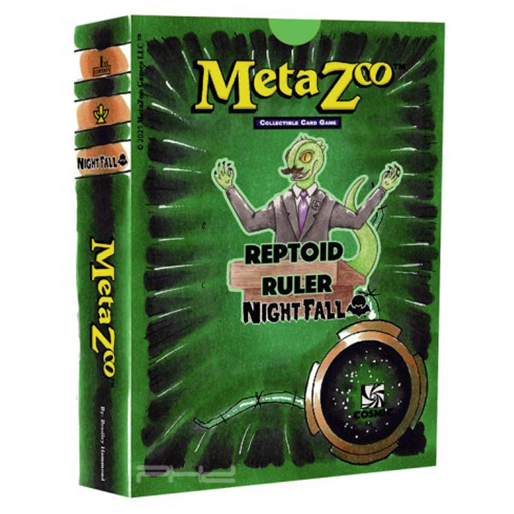 MetaZoo TCG - Nightfall 1st Edition Theme Deck - Cosmic Collectors Company MetaZoo TCG - Nightfall 1st Edition Theme Deck - Cosmic Collectors Company