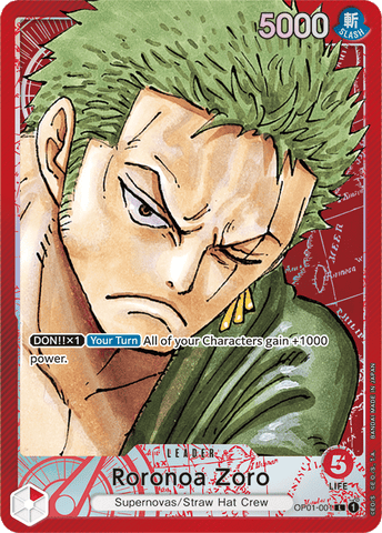 OP01-001 - Roronoa Zoro - Leader Alt Art