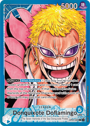 OP01-060 - Donquixote Doflamingo - Leader Alt Art