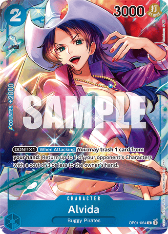 OP01-064 - Alvida - Common Alt Art