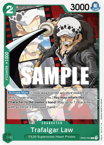 OP02-035 - Trafalgar Law - Common