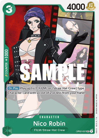 OP02-037 - Nico Robin - Uncommon