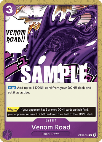 OP02-091 - Venom Road - Common