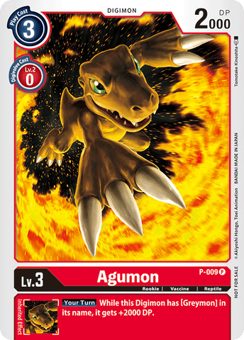 P-009 - Agumon - Promo