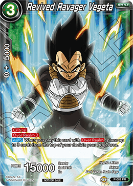 P-082 - Revived Ravager Vegeta - Reprint - Promo