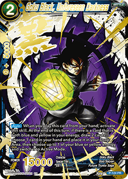 P-124 - Goku Black, Unforeseen Darkness - Promo Alt Art