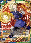 P-172 - Android 18, Full of Rage - Promo Alt Art FOIL