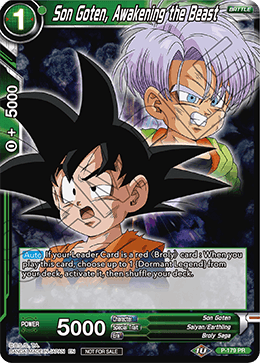 P-179 - Son Goten, Awakening the Beast - Reprint - Promo