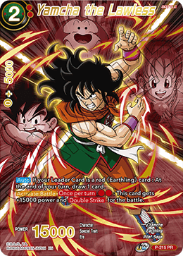 P-215 - Yamcha the Lawless - Promo Alt Art