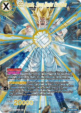 P-234 - SS3 Gogeta, Super Warrior Evolution - Promo Alt Art