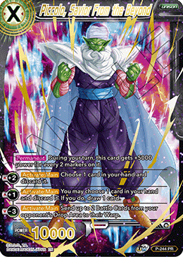 P-244 - Piccolo, Savior From the Beyond - Promo Alt Art FOIL