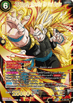 P-308 - SS3 Gogeta, Thwarting the Dark Empire - Promo Alt Art FOIL