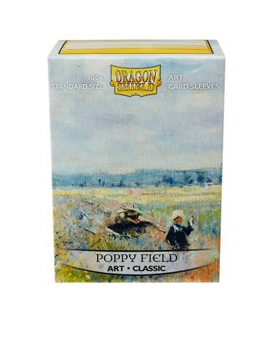 Dragon Shield - Standard Classic ART Sleeves 100ct - Poppy Field