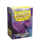 Dragon Shield - Standard NON GLARE Sleeves 100ct - Purple MATTE