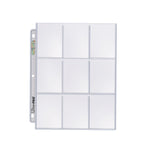 Ultra PRO - 18-Pocket Silver Series Pages (25 pages)