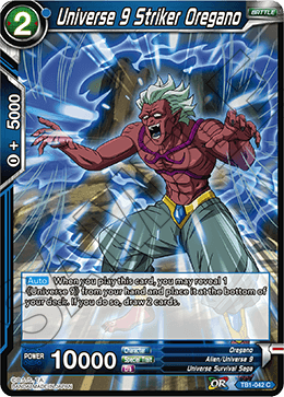 TB1-042 - Universe 9 Striker Oregano - Reprint - Common