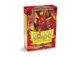 Dragon Shield - Japanese Sleeves 60ct - Crimson MATTE