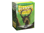 Dragon Shield - Standard Sleeves 100ct - Lime MATTE