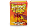 Dragon Shield - Standard Sleeves 100ct - Orange MATTE