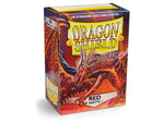 Dragon Shield - Standard Sleeves 100ct - Red MATTE